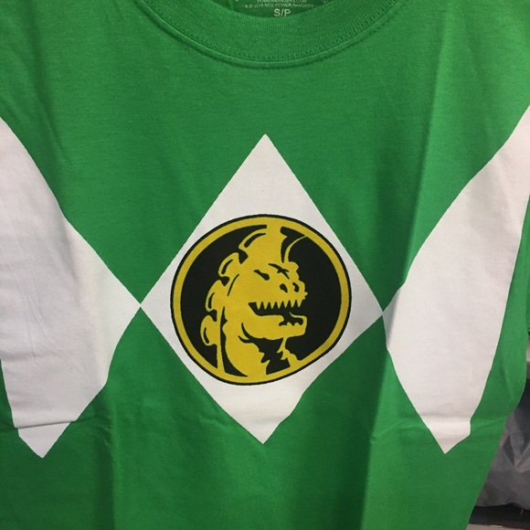 Mighty Morphin Power Rangers Men Tshirt Ava S M XL - Picture 2 of 3